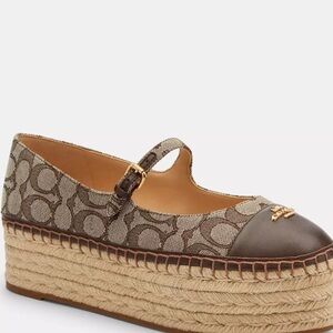 Coach Carmela Espadrille in Signature Jacquard